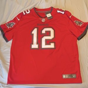 Tom Brady #12 Buccaneers 3XL Dry fit NIKE Jersey